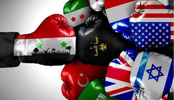 شامی فوج کو روسی فضائیہ کی بھر حمایت حاصل 